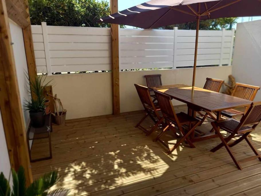 Appartement 100 M2 Terrasse Piscine Gruissan Dış mekan fotoğraf