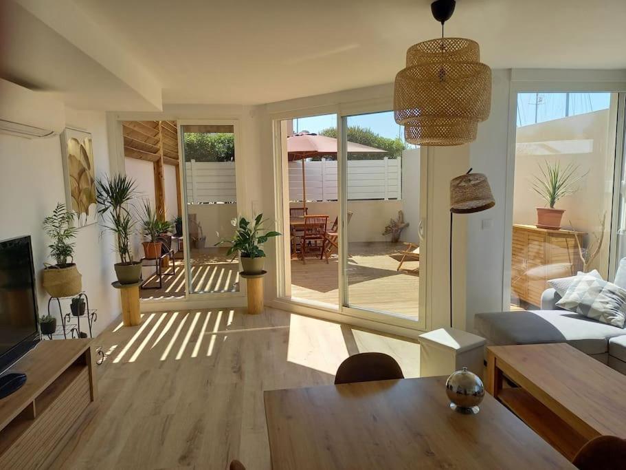 Appartement 100 M2 Terrasse Piscine Gruissan Dış mekan fotoğraf