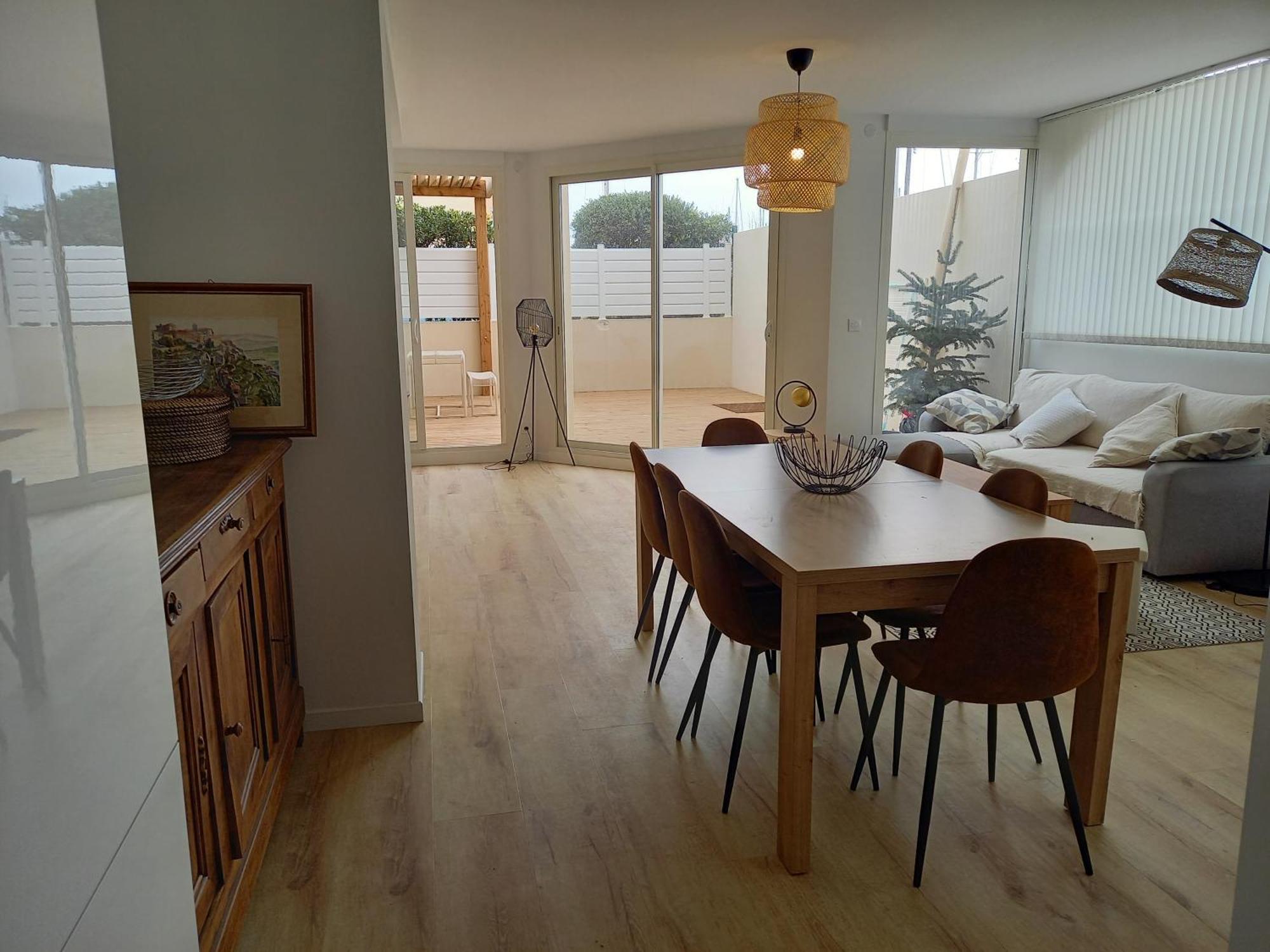 Appartement 100 M2 Terrasse Piscine Gruissan Dış mekan fotoğraf